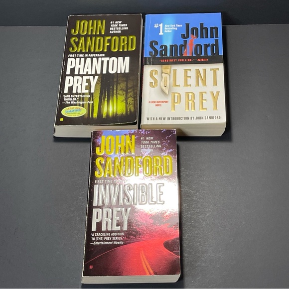 John Sanford Books Mystery Thriller Prey Series (Paperback) - Picture 3 of 4